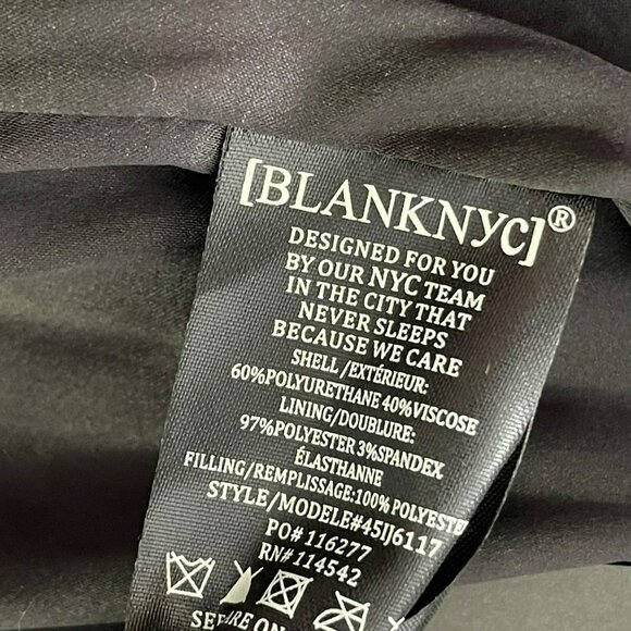 Blank NYC Black Puffer Jacket - Picture 7 of 7